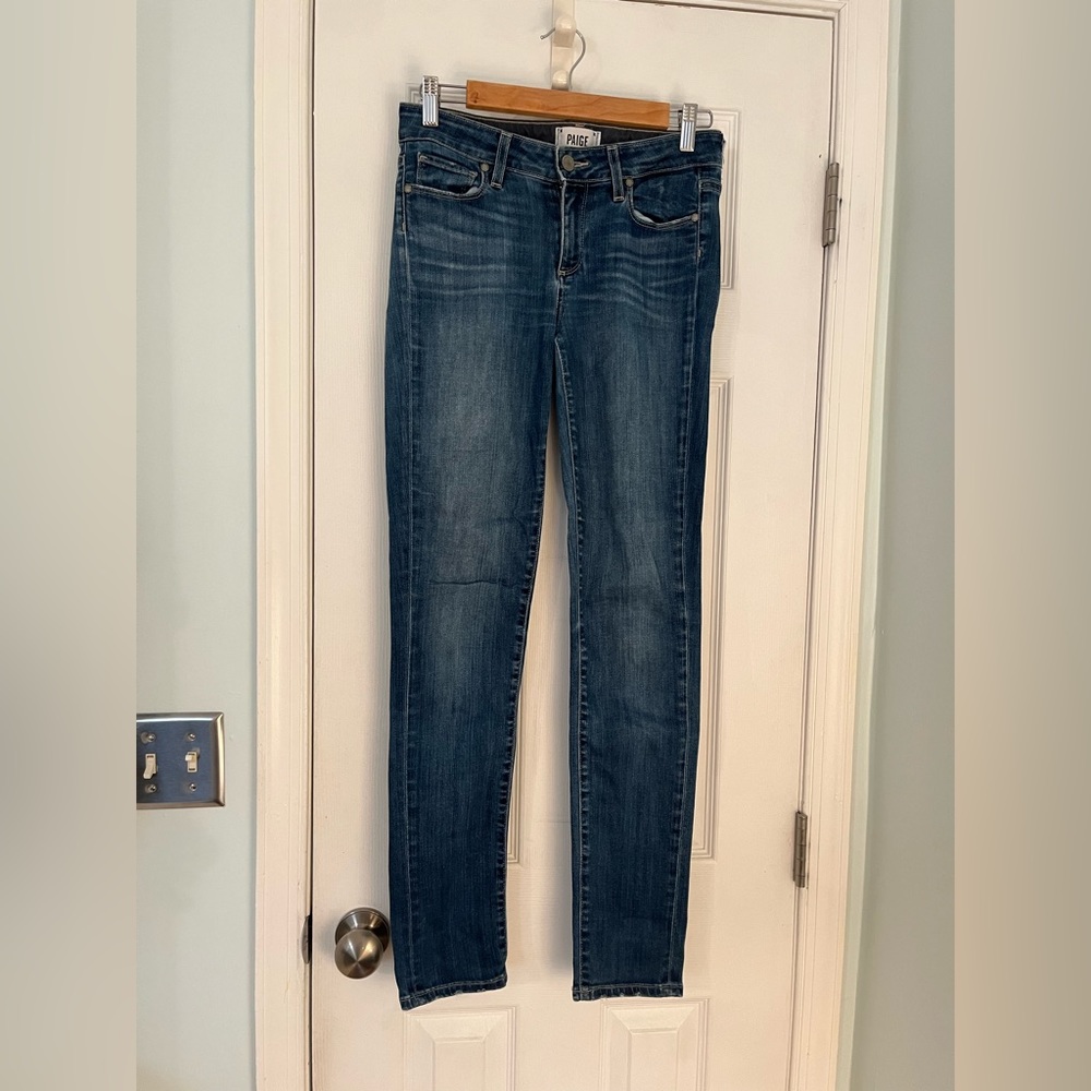 Size 27 PAIGE Skyline Skinny Jeans